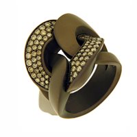 Anillo Anteo Mujer Audace in Titanio Diamante 1.07 Ct ANGRUUM BWTIT-15 - ANGRUUM BWTIT-15